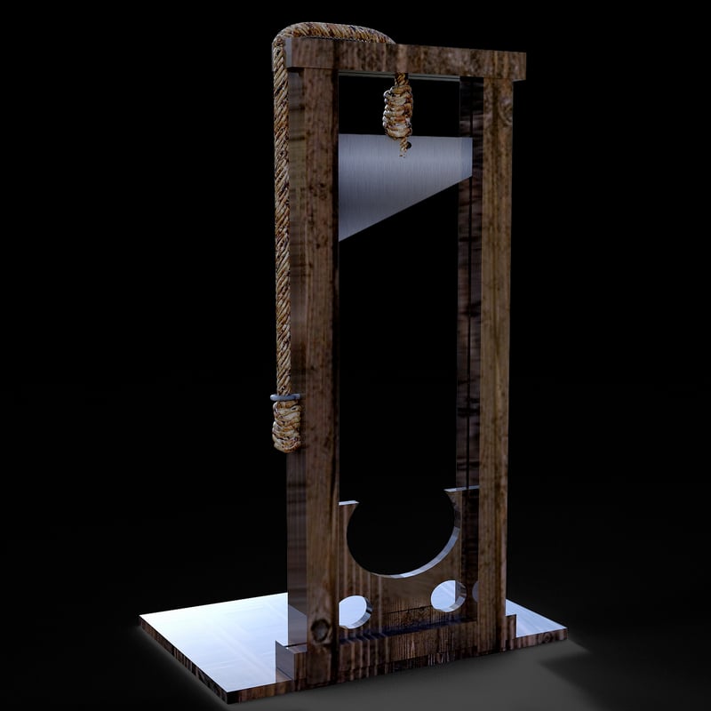 Guillotine during the French Revolution